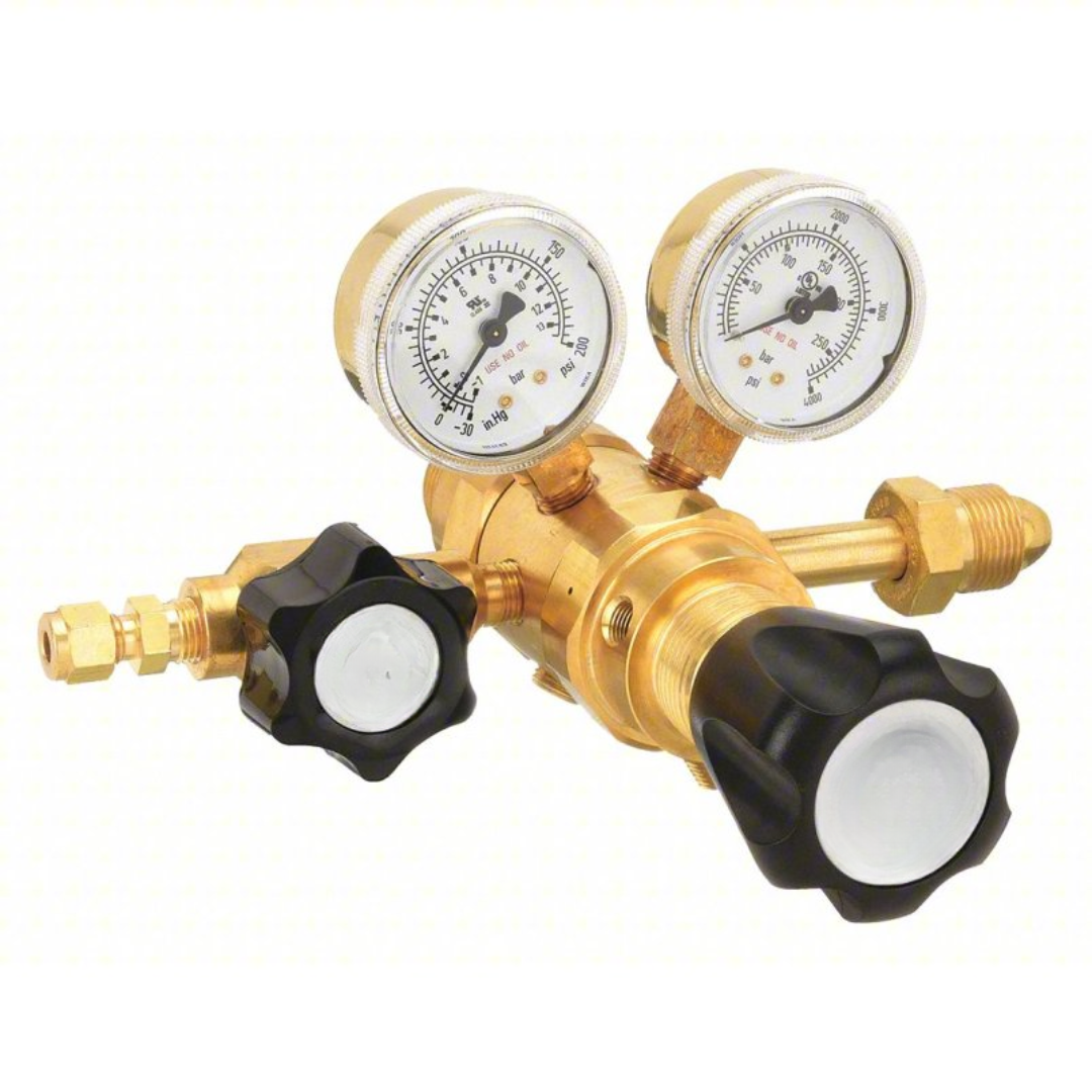 High Purity Brass Gas Regulator | T-02-695 