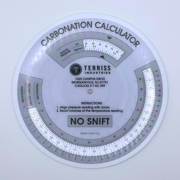 Manual Carbonation Calculator | T-03-399 - Image 2