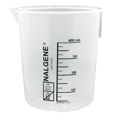 400 mL Graduated Plastic Beaker