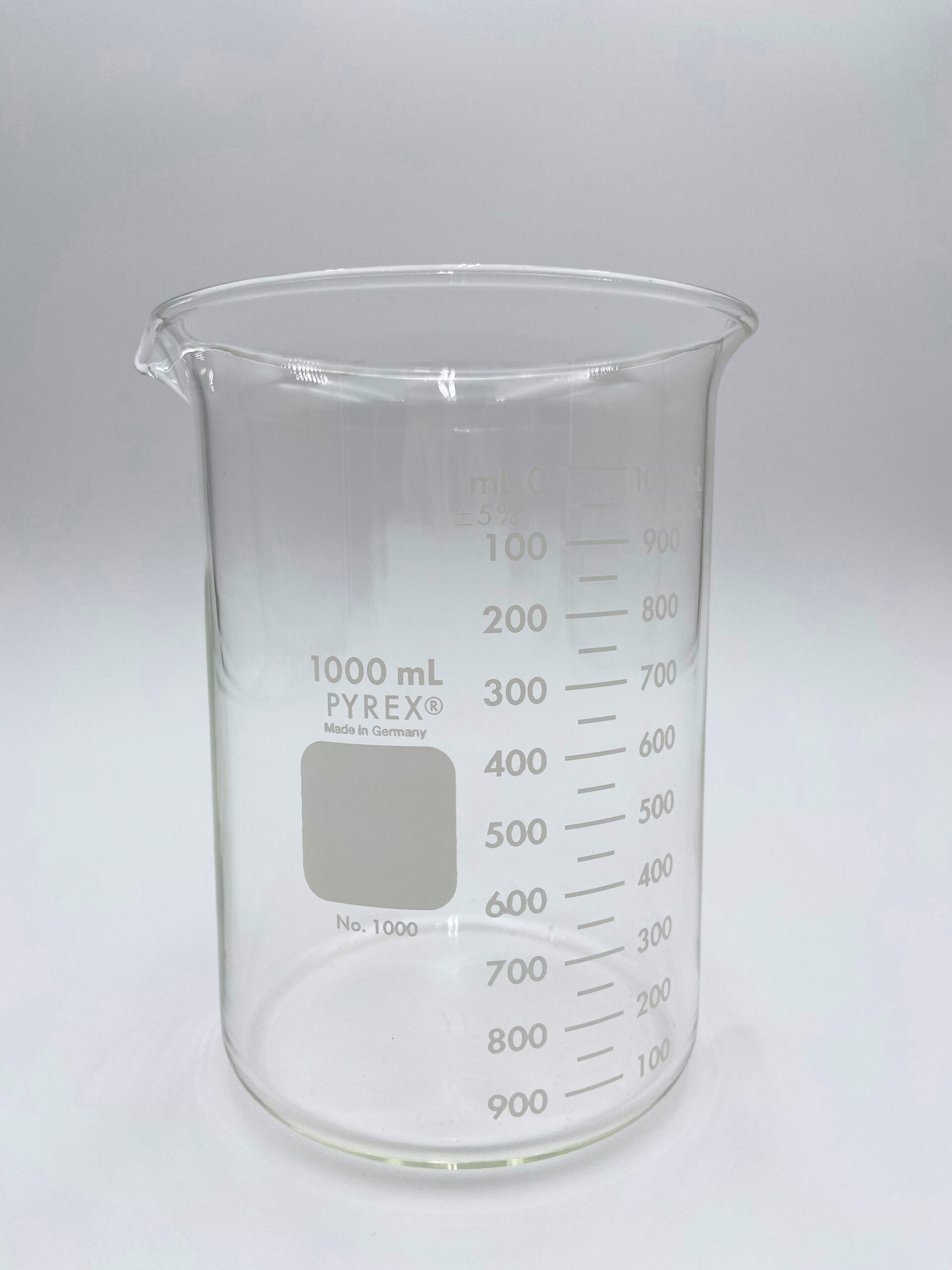 Becher 1000 Ml Eisco Becker In Vetro Borosilicato Eisco Labs - 1000 Ml, Forma Bassa, Graduazioni Da 100 Ml, Per Laboratorio Eko Basso - Foto 7