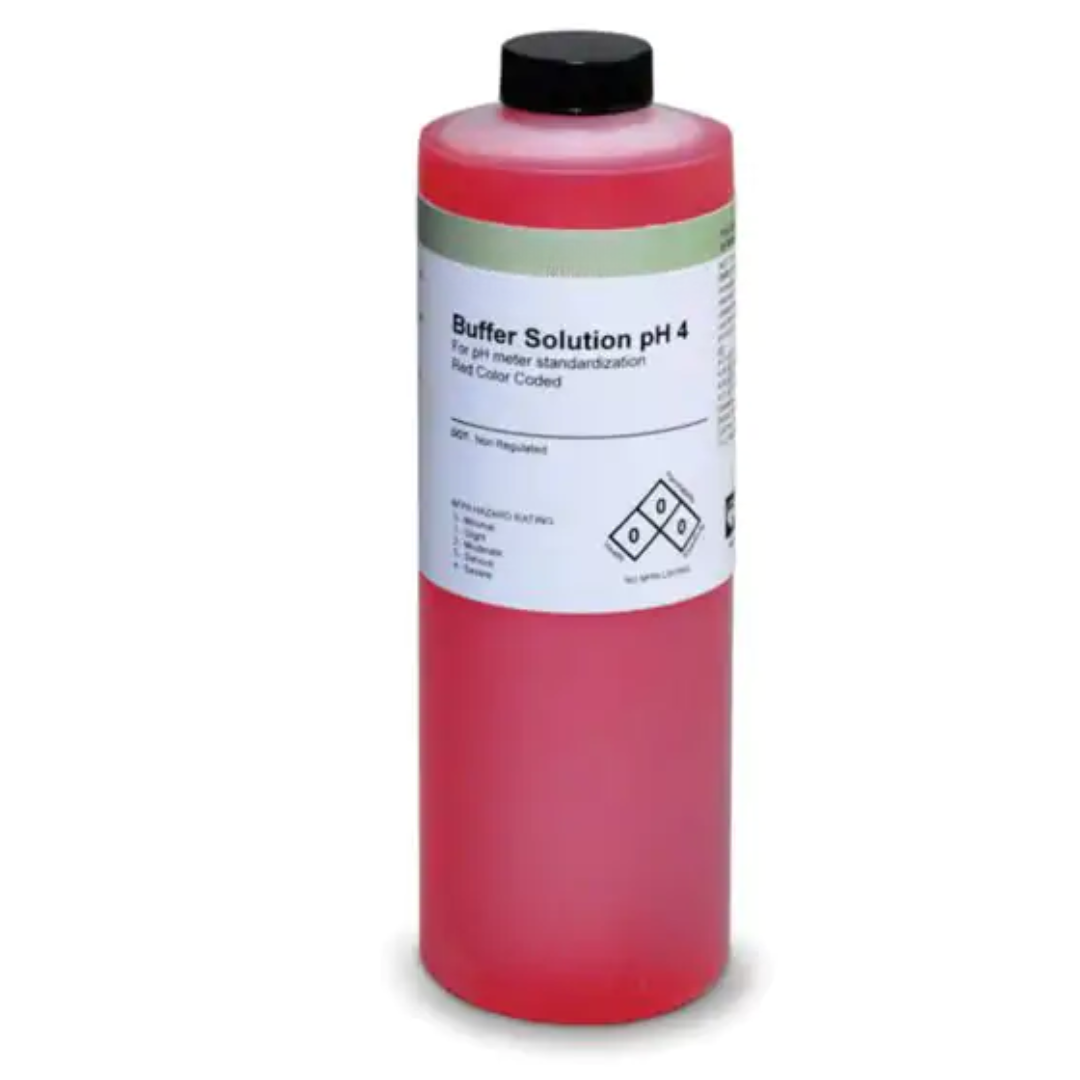 Red pH 4.0 Buffer Solution