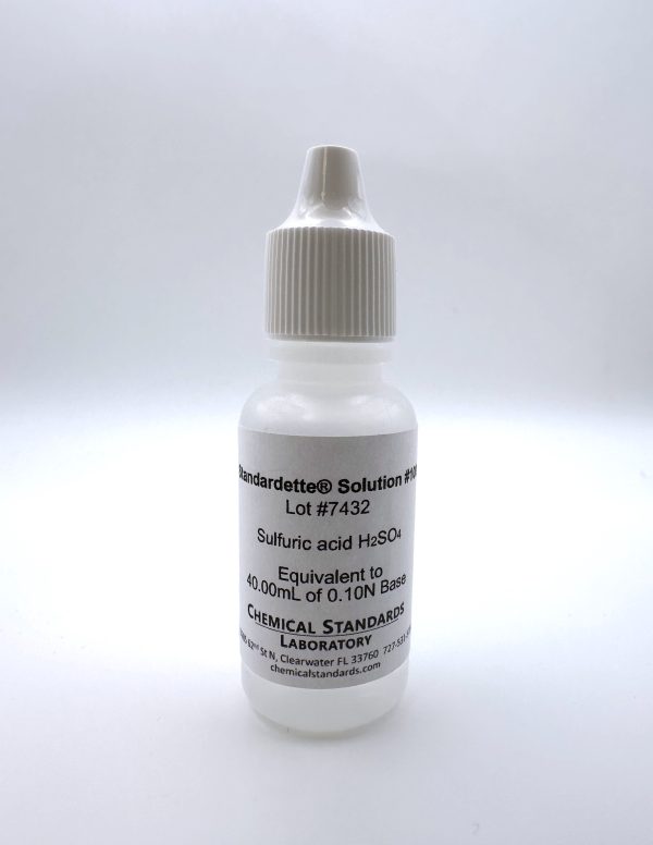Standardette Solution #100 | Sulfuric Acid 0.1N, 12/bx - Image 2